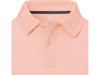 Calgary мужская футболка-поло с коротким рукавом, pale blush pink