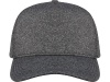 5-панельная стрейчевая кепка Manu, темно-серый