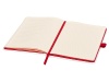 Блокнот ColorNote White, твердая обложка A5, 80 листов, белый с красным