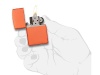 Зажигалка ZIPPO Classic с покрытием Orange Matte, латунь/сталь, оранжевая, матовая, 38x13x57 мм