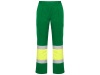Брюки Soan, садовый зеленый/неоновый желтый