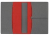 Обложка для паспорта с RFID защитой отделений для пластиковых карт Favor, красная/серая
