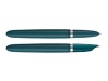 Перьевая ручка Parker 51 CORE TEAL BLUE CT, перо: F, цвет чернил: black, в подарочной упаковке.