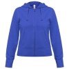 Толстовка женская Hooded Full Zip ярко-синяя