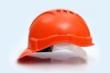Каска защитная ЕЛАНПЛАСТ ЕВРОПА оранжевая (ленточное оголовье)