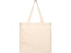 Эко-сумка Pheebs с клинчиком, изготовленная из переработанного хлопка, плотность 210 г/м2, natural