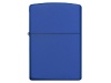 Зажигалка ZIPPO Classic с покрытием Royal Blue Matte, латунь/сталь, синяя, матовая, 38x13x57 мм