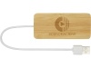 USB-концентратор Tapas из бамбука, натуральный