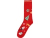 Носки в шаре Рождество женские, красный