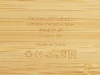 USB-хаб с беспроводной зарядкой из бамбука Plato