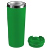 Термокружка KOMO SOFT COLOR 420мл. Зеленая с зеленой крышкой 6060.02