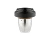 Термос из нерж. стали с ситом тм THERMOS TCMF-501, черный