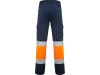 Брюки Daily stretch HV, нэйви/неоновый оранжевый