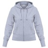 ЛИКВИДАЦИЯ Толстовка женская Hooded Full Zip серый меланж