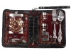 Набор Дорожный на 4 персоны в барсетке с худ. выжиганием