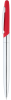 Ручка ARIS SOFT MIRROR Красная 3066.03
