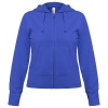 Толстовка женская Hooded Full Zip ярко-синяя