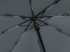 Зонт-автомат Lumet с куполом из переработанного пластика, серый (P)