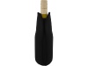 Noun Держатель-руква для бутылки с вином из переработанного неопрена, черный
