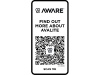 Avalite футболка унисекс Aware™ из переработанных материалов с коротким рукавом - Черный