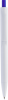 Ручка IGLA COLOR Белая с синей кнопкой 1033.01