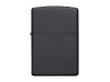 Зажигалка ZIPPO Classic с покрытием Black Matte, латунь/сталь, чёрная, матовая, 38x13x57 мм