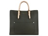 Сумка-шоппер BUGATTI Ella, оливковая, полиуретан, 37х12х31 см
