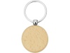 Брелок Wood RND круглый, бежевый