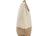 Косметичка Jute из хлопка и джута, натуральный