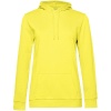 Толстовка с капюшоном женская Hoodie, желтая
