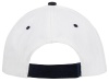 Бейсболка New Castle 6-ти панельная, белый/темно-синий