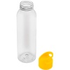 Бутылка для воды BINGO 630мл. Прозрачная с желтым 6071.20.04
