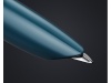 Перьевая ручка Parker 51 CORE TEAL BLUE CT, перо: F, цвет чернил: black, в подарочной упаковке.