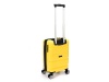 Чемодан TORBER В Отпуск, жёлтый, полипропилен, 33 х 22 х 53 см, 35 л